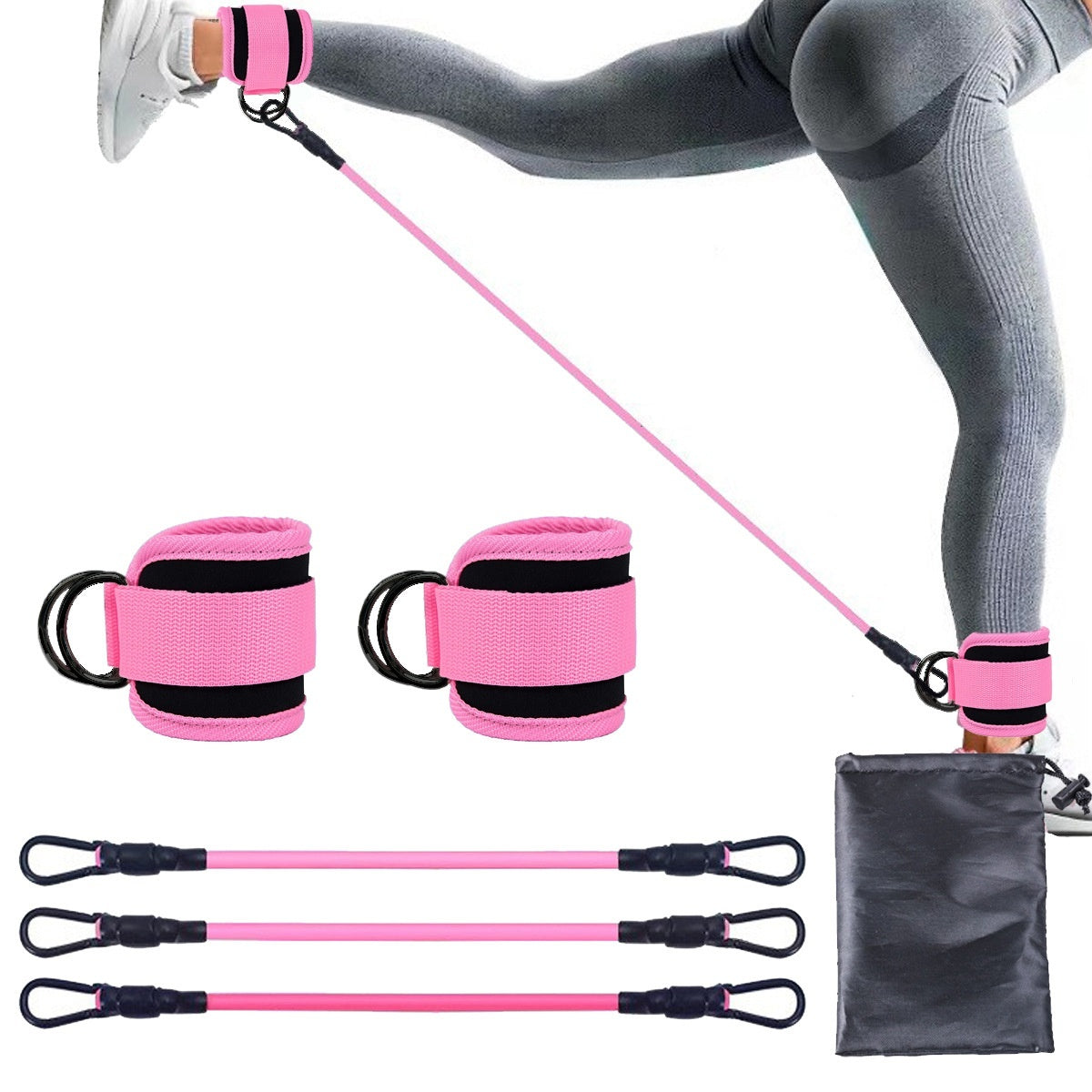 AnkleStrap™ Adjustable Leg Trainer - ZELLIVA